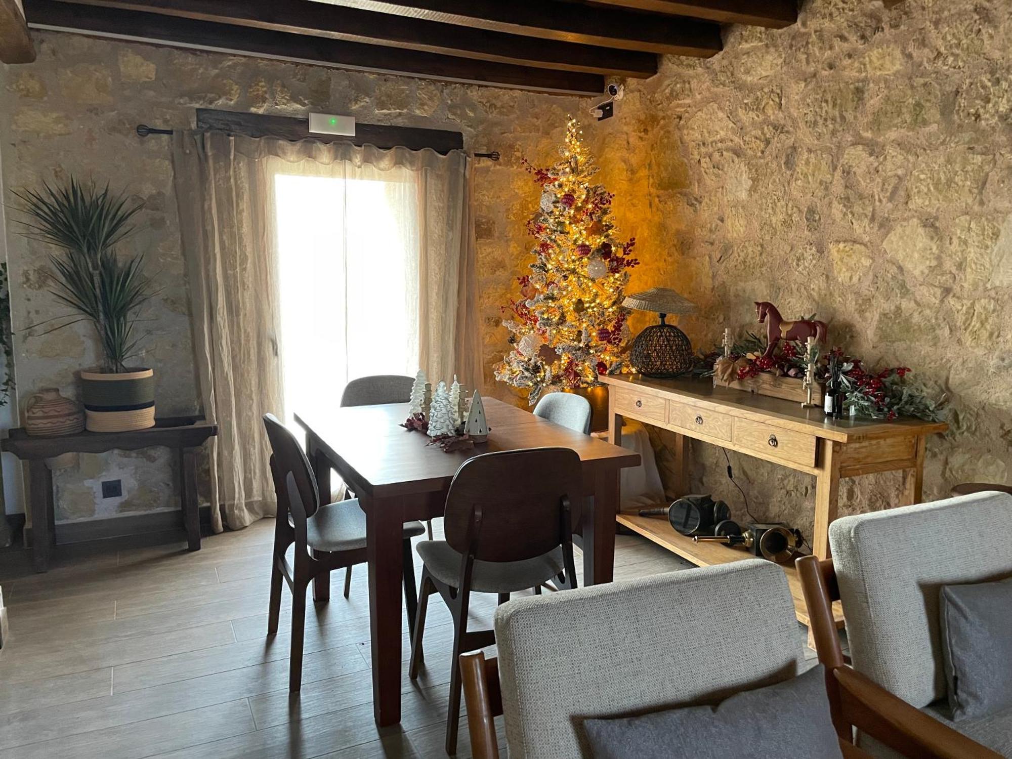 La Casa Del Cantero Pinilla del Valle ภายนอก รูปภาพ