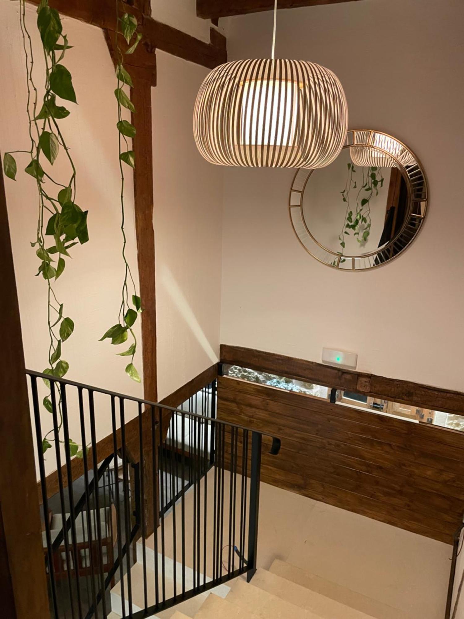 La Casa Del Cantero Pinilla del Valle ภายนอก รูปภาพ